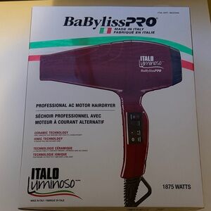 NEVER OPENED BaBylissPRO Red Hair Dryer